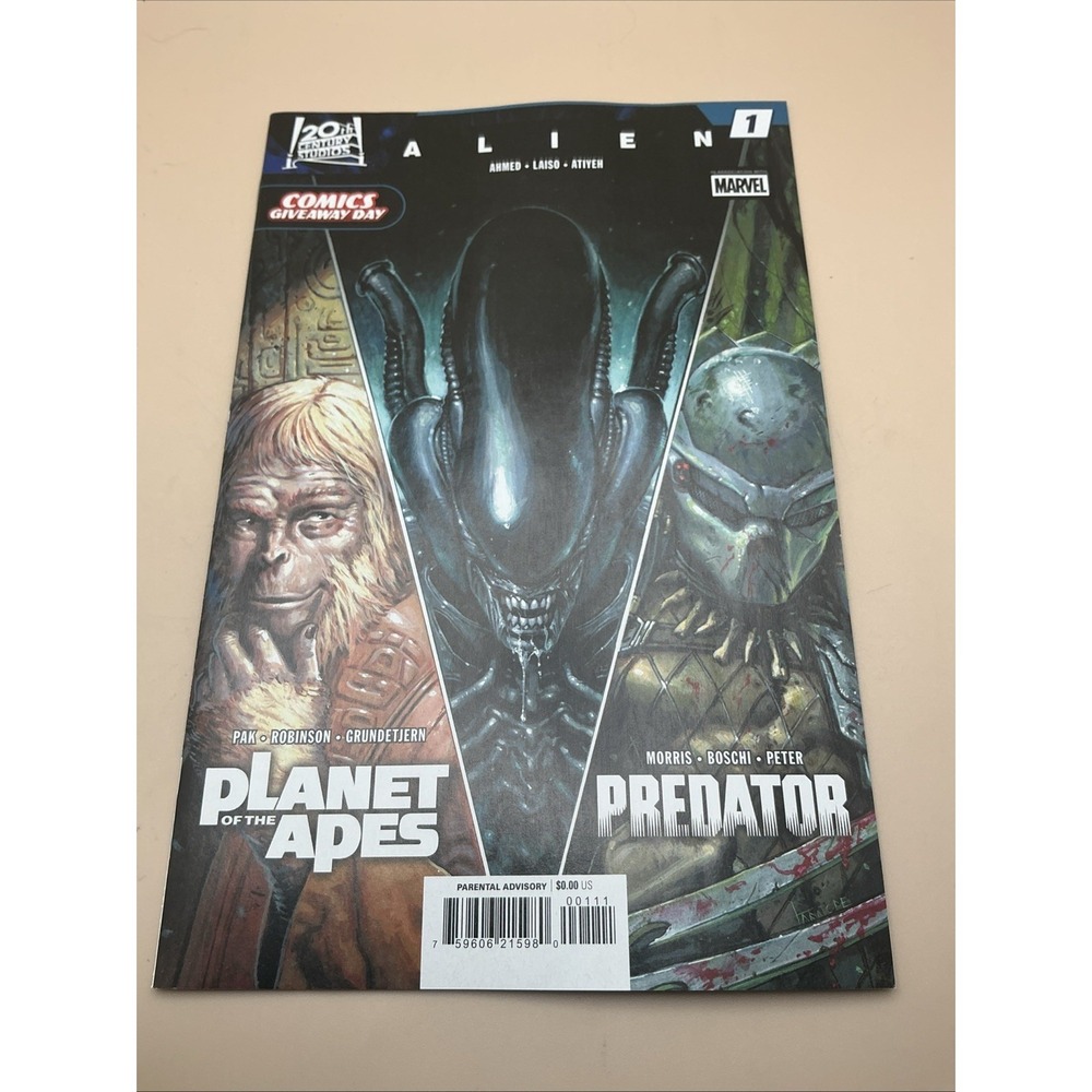 20th Century/Marvel, Planet of the Apes, Alien & Predator, Comic Giveaway, NEW